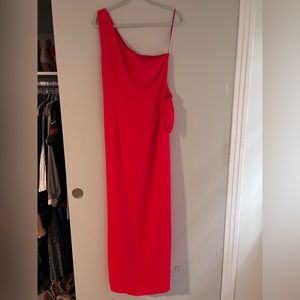 Amanda Uprichard X REVOLVE Conetta Gown in Crimson